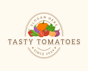 Healthy Vegetable Market logo design