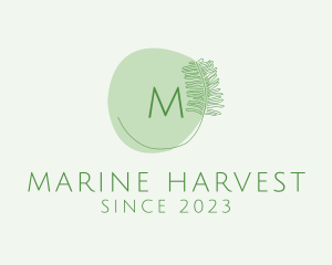 Organic Harvest Plant Produce logo design