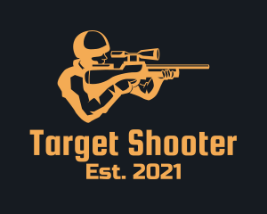 Army Soldier Sniper logo