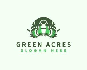 Lawn Mower Gardening logo