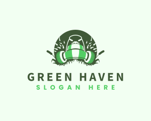 Lawn Mower Gardening logo