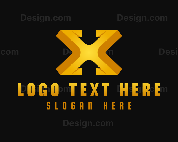 Creative Agency Letter X Logo