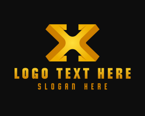 Creative Agency Letter X logo