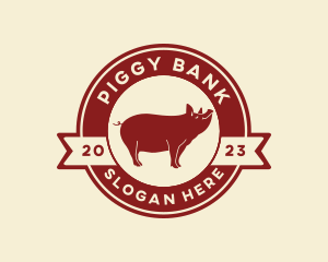 Pork Pig Meat logo