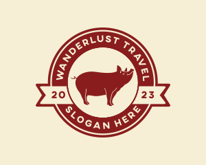 Pork Pig Meat logo