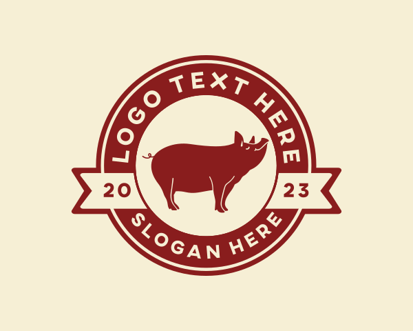 Meat logo example 3