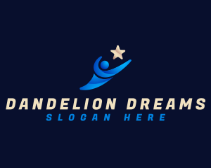 Human Ambition Leadership logo design