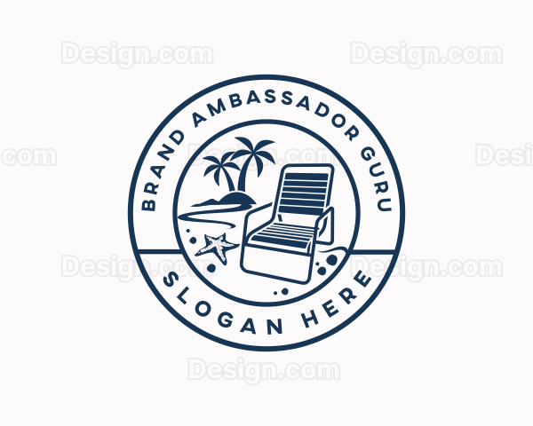 Beach Chair Resort Logo