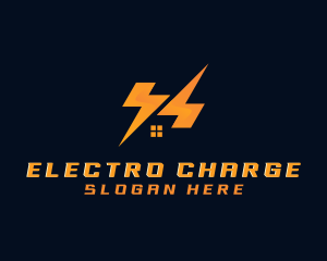 Flash Lightning Energy  logo design