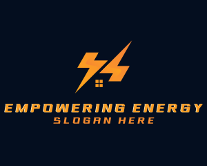 Flash Lightning Energy  logo design