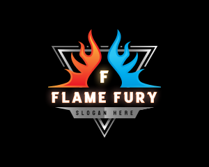 Thermal Fire Ice logo design