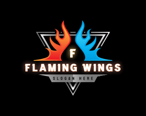 Thermal Fire Ice logo design