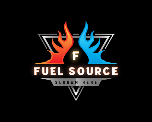 Thermal Fire Ice logo design