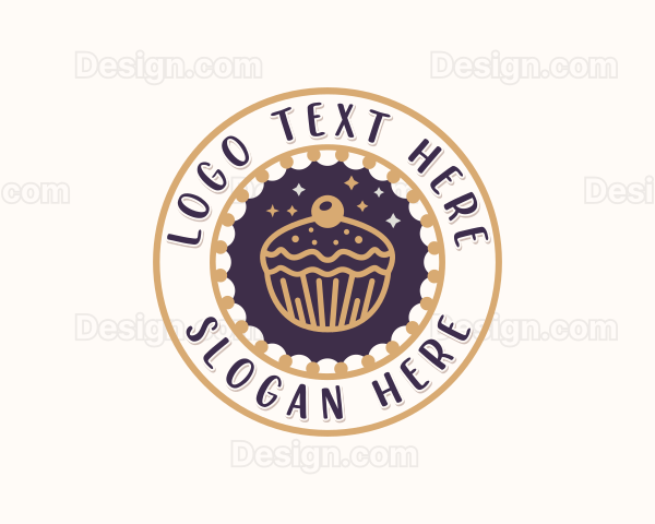 Baking Patisserie Cupcake Logo