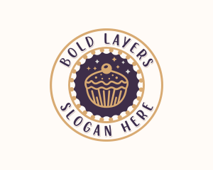 Baking Patisserie Cupcake Logo