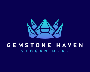 Diamond Gem Crown logo