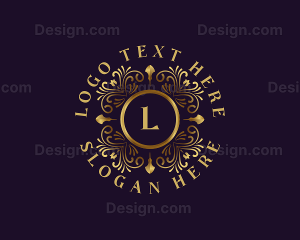 Victorian Ornament Decoration Logo