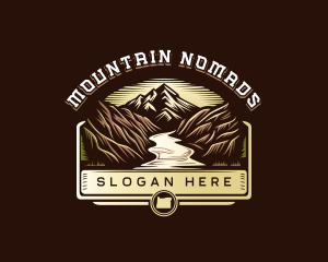 Mountain River Valley logo design