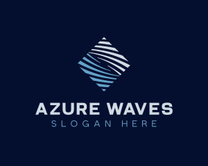 Waves Business Firm logo design