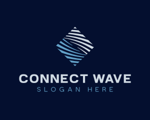 Waves Business Firm logo design