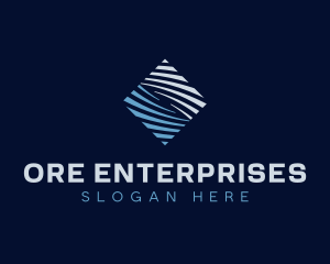 Waves Business Firm logo design