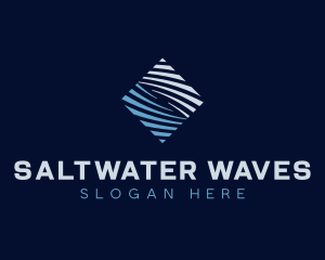 Waves Business Firm logo design