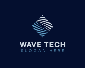 Waves Business Firm logo design