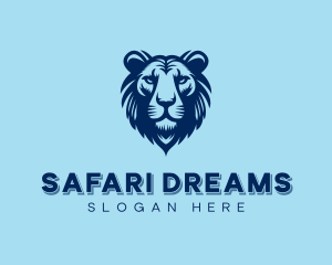 Wild Lion Safari logo design