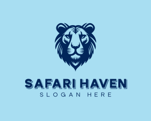 Wild Lion Safari logo design