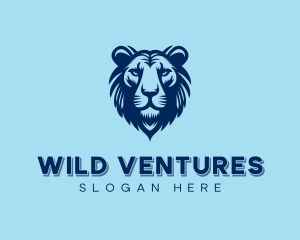 Wild Lion Safari logo design