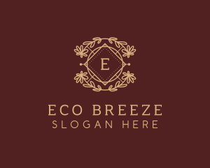 Eco Floral Garden logo design