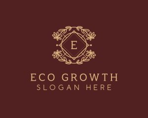 Eco Floral Garden logo design