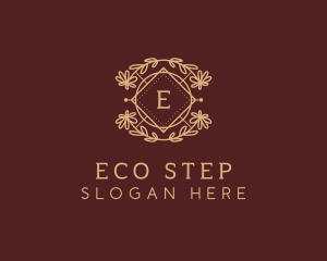 Eco Floral Garden logo design