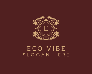 Eco Floral Garden logo design