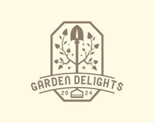 Shovel Garden Landscaping logo design