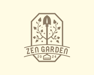 Shovel Garden Landscaping logo design