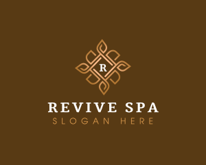 Flower Spa Elegant logo design