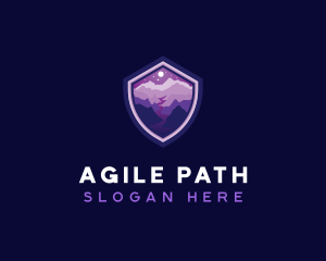 Outdoor Mountain Path logo design