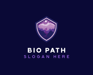 Outdoor Mountain Path logo design