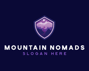 Outdoor Mountain Path logo design