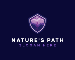 Outdoor Mountain Path logo design