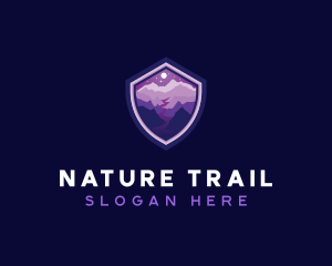 Outdoor Mountain Path logo design