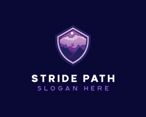 Outdoor Mountain Path logo design