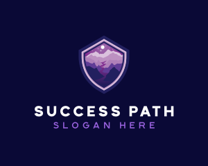 Outdoor Mountain Path logo design