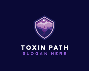 Outdoor Mountain Path logo design