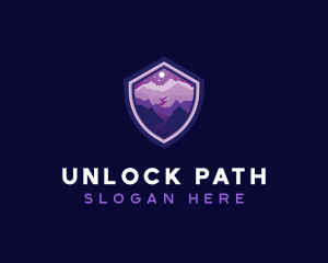 Outdoor Mountain Path logo design