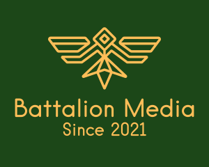 Military Bird Badge logo design