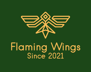 Military Bird Badge logo design