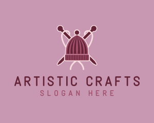 Beanie Knitting Needlework logo