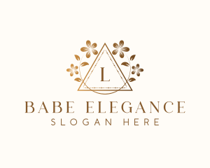 Elegant Floral Boutique logo design